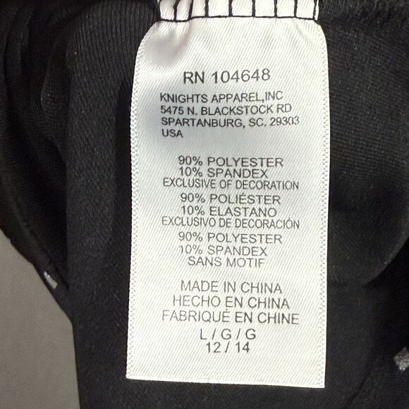 Champion NCAA TCU Horned Frogs Half Zip Black Pullover Jacket Women's Size L - Picture 9 of 10